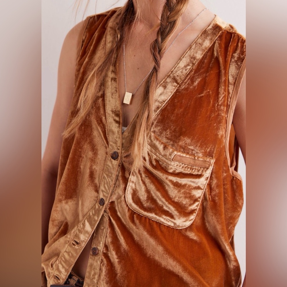 We The Free Velvet South
Side Amber small new vest free people - Picture 3 of 7